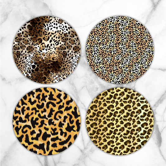 Leopard Print - Set Of 4