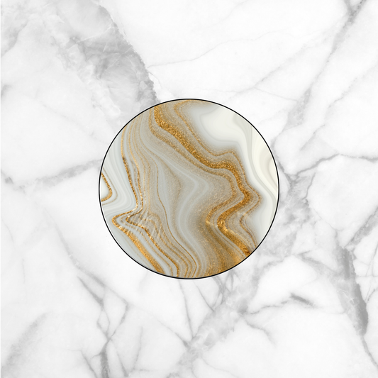 Circle Ceramic Coasters (Clearance)