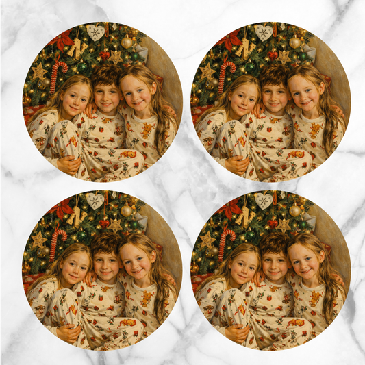 Custom Photo Ceramic Coasters