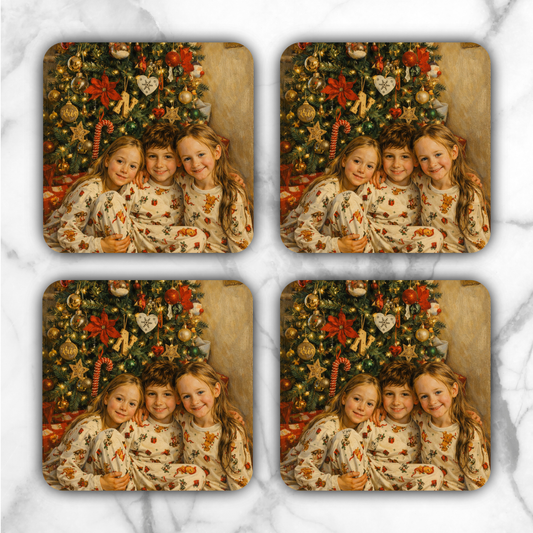 Custom Photo Ceramic Coasters